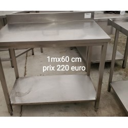 40 TABLES,SUPPORT, MEUBLE INOX