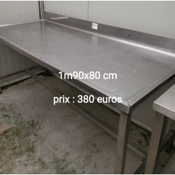 40 TABLES,SUPPORT, MEUBLE INOX