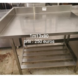 40 TABLES,SUPPORT, MEUBLE INOX