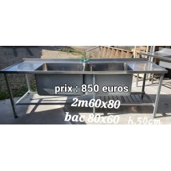 Plonge IINOX Professionnel