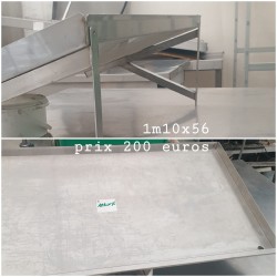 Tables inoxydable,poubelles,meubles bergerie,enrouleur